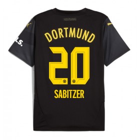 Borussia Dortmund Marcel Sabitzer #20 Borta Kläder 2024-25 Kortärmad